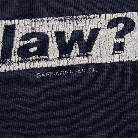RAGE AGAINST THE MACHINE BARBARA KRUGER Who is beyond the law ? NAVY FITS LARGE 6033