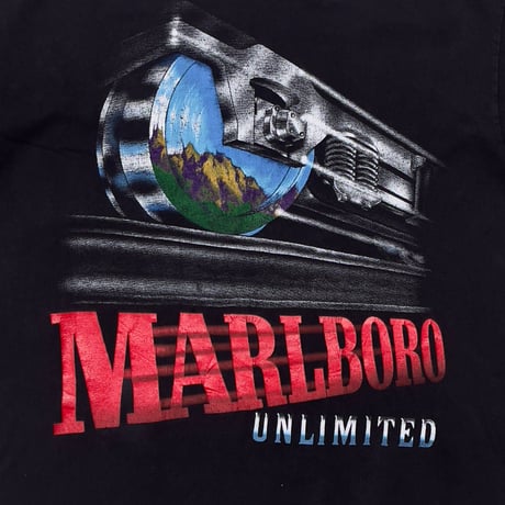 MARLBORO UNLIMITED RAILROAD POCKET TEE XL 7651