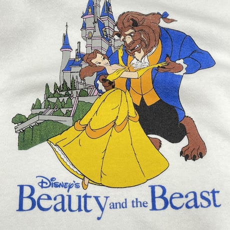 BEAUTY AND THE BEAST CREWNECK SWEAT LARGE 1717