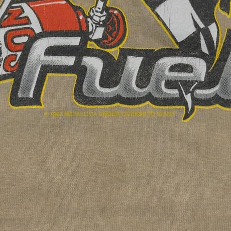 METALLICA 1997 GIMME FUEL LS BEIGE GIANT XL 3762