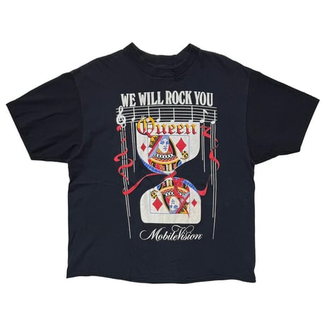 QUEEN CARD MOBILE VISION WE WILL. ROCK YOU FITS M-L 7654