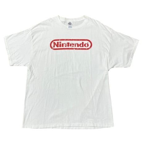 NINTENDO RED LOGO TEE WHITE DELTA XL 6270