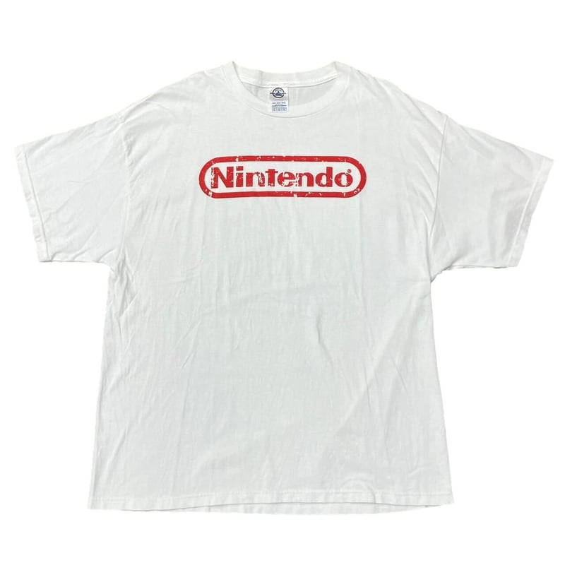 NINTENDO RED LOGO TEE WHITE DELTA XL 6270 | gre 