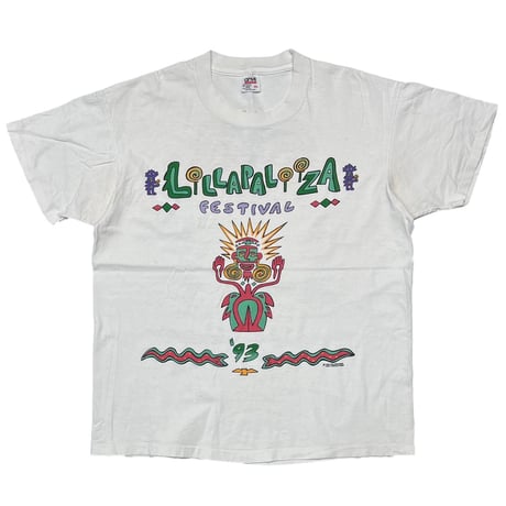LOLLAPALOOZA 93' FESTIVAL WHITE ANVIL XL 1164