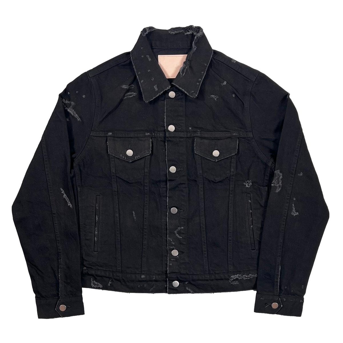 greatLAnd ORIGINAL LOGAN BLACK DENIM JACKET DES