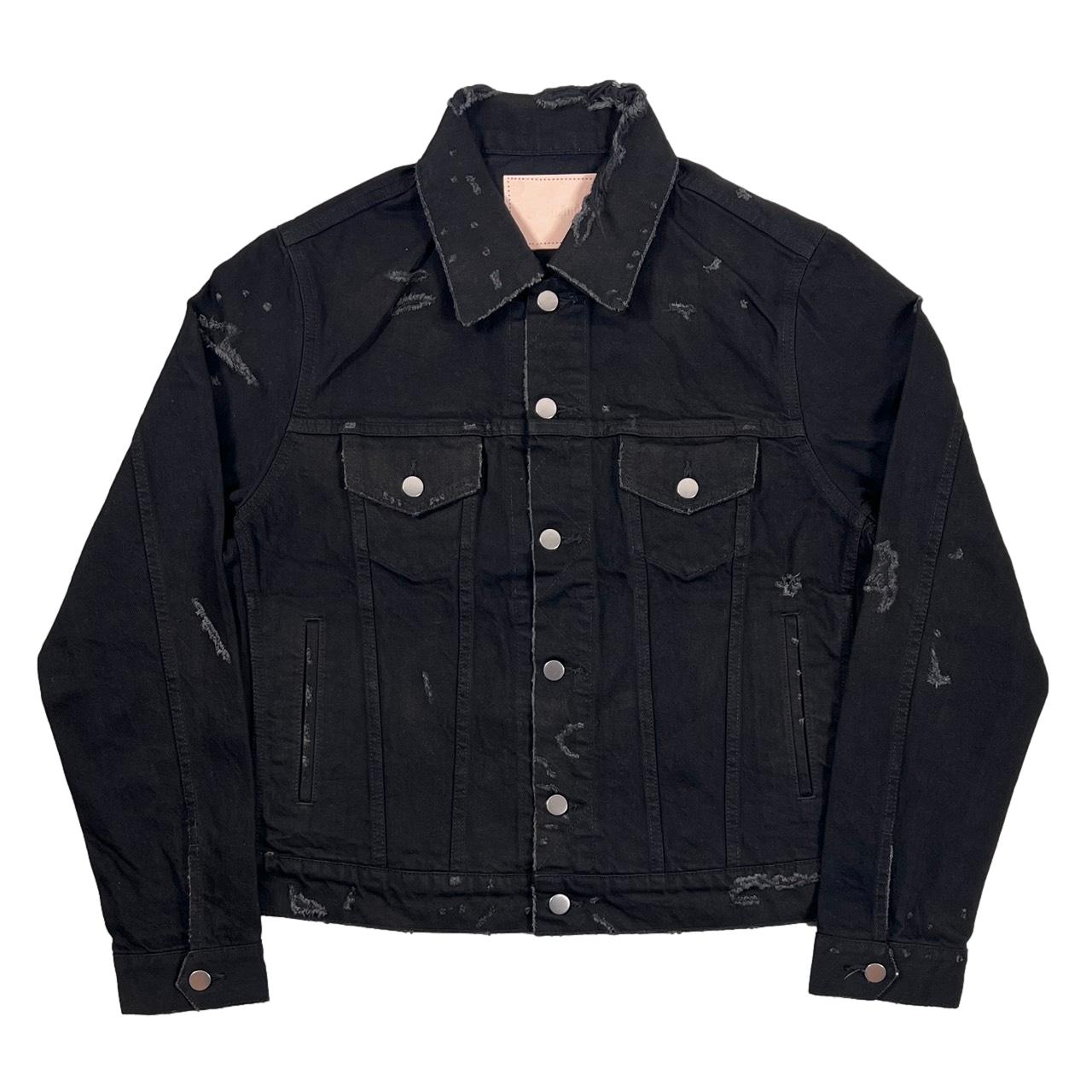 greatLAnd ORIGINAL LOGAN DENIM JACKET 黒 greatLAnd ORIGINAL LOGAN BLACK DENIM JACKET DES