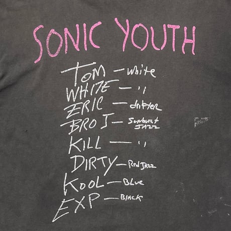 SONIC YOIUTH DISAPPEARER FITS LARGE 9131