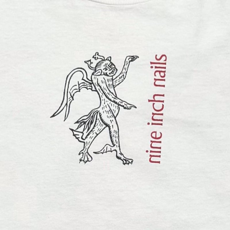 NINE INCH NAILS DEVIL WHITE ALL SPORT XL 4401 |