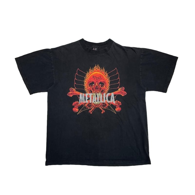 METALLICA PUSHEAD YIN YANG REBEL SKULL GIANT LA