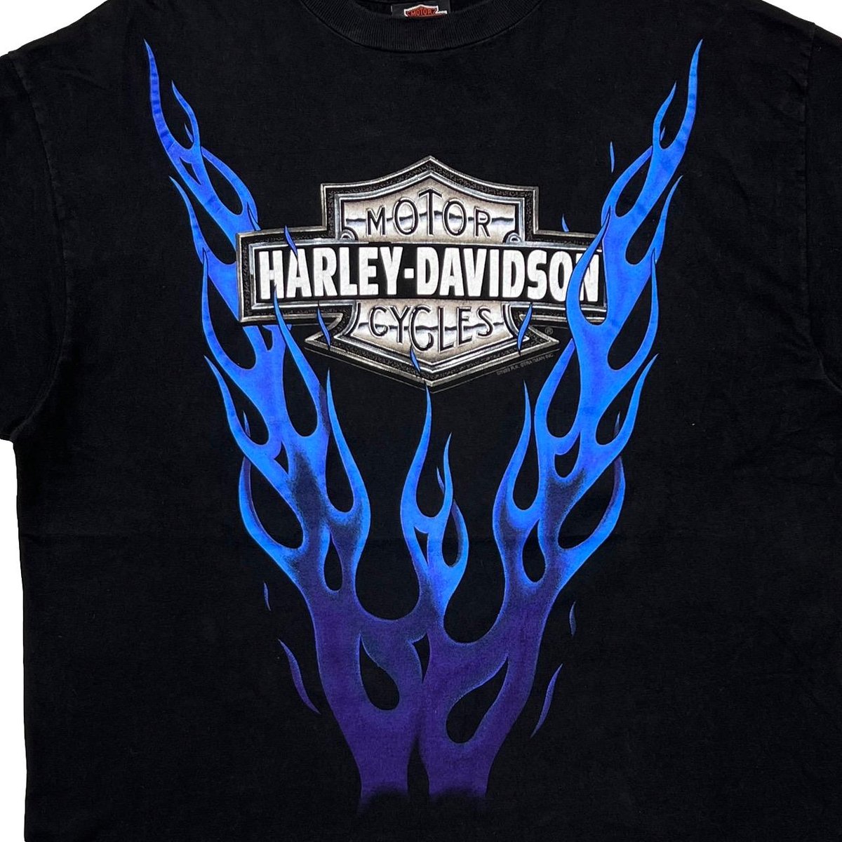 LAMY　HarleyDavidson ブルーフレイム　USA製 HARLEY DAVIDSON 1993 BLUE FLAME EMBLEM SUPER BI
