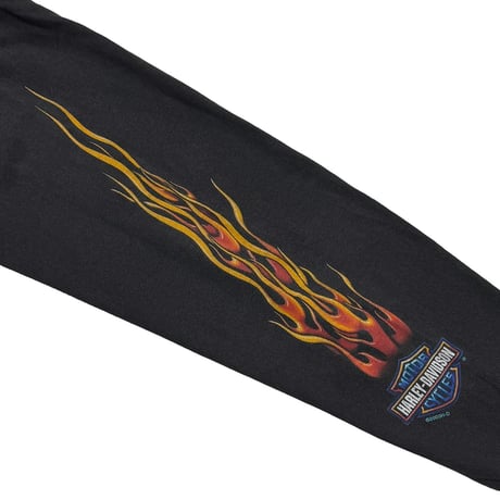 HARLEY DAVIDSON EAGLE FLAMING LS BENSON MOTOR CYCLE 2000 XL 1002