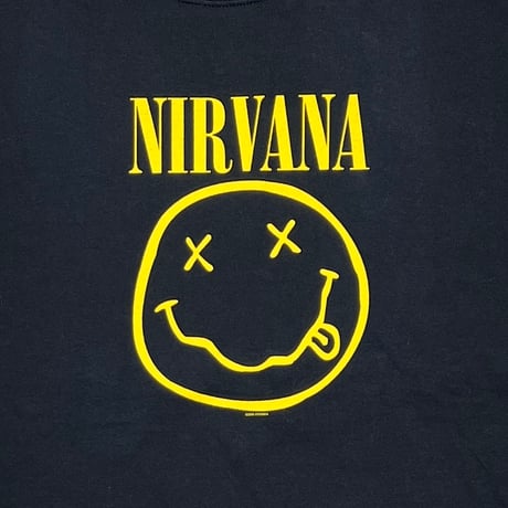 NIRVANA 2003 SMILE LS GILDAN MEDIUM 9685