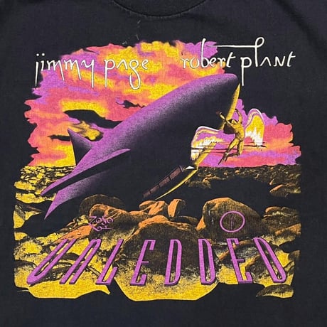 LED ZEPPELIN JIMMY PAGE & ROBERT PLANT WORLD TOUR 1995 ALL SPORT XL