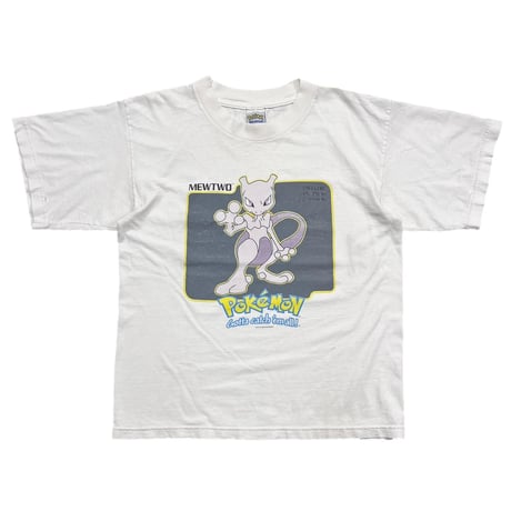 POKEMON MEWTWO Gotta catch 'em all ! WHITE XL 3536