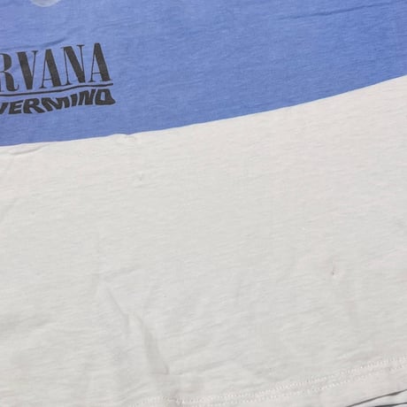 NIRVANA NEVERMIND WHITE EURO XL 3674