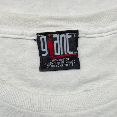 METALLICA GIMME FUEL NORTH AMERICAN TOUR 1998 WHITE GIANT LARGE 7574