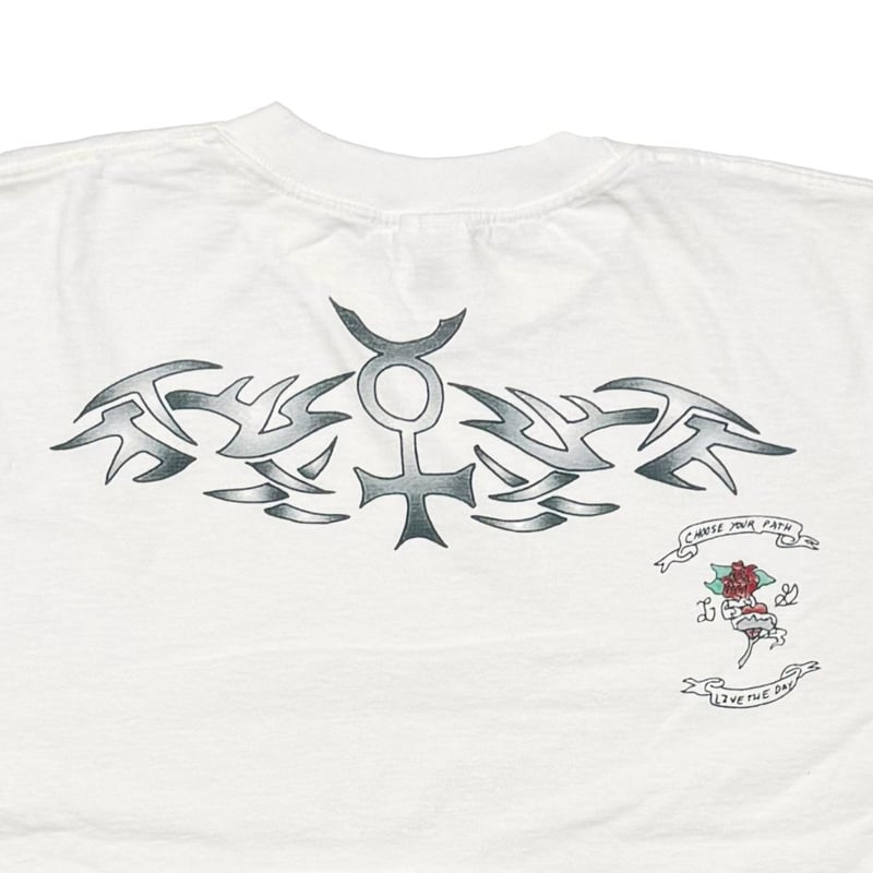 DENNIS RODMAN TATTOO LS WHITE XL 7905 | greatLA