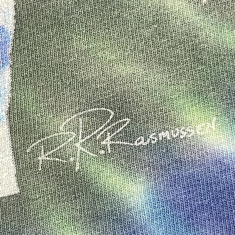 JERRY GARCIA 	1996 MAY THE FOUR WINDS BLOW YOU SAFELY HOME TIE DYE ANVIL LARGE 0648
