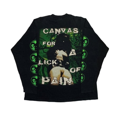 CRADLE OF FILTH CANVAS FOR A LICK OF PAIN LS TEE SCREENSTARS XL 2238