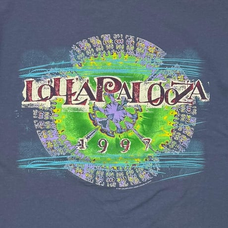 LOLLAPLOOZA 1997 MUSIC FESTIVAL SMOKE BLUE GIANT BY TULTEX XL 2715
