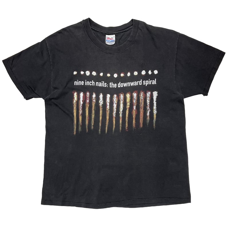 NINE INCH NAILS THE DOWNWARD SPIRAL HANES XL 08