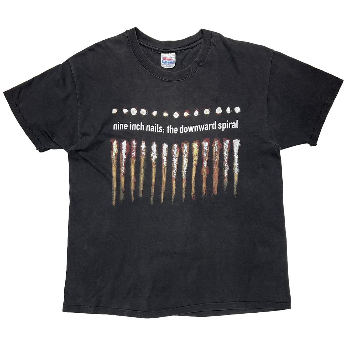 NINE INCH NAILS THE DOWNWARD SPIRAL HANES XL 08