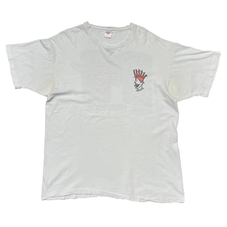 MTV MUSIC TELEVISION LOGO WHITE FRUIT OF THE LOOM XL 6602