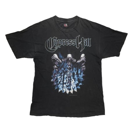 CYPRESS HILL 1998 THREE SKULL DOUBLESIDE PRINT TEE GIANT FITS XL 7645