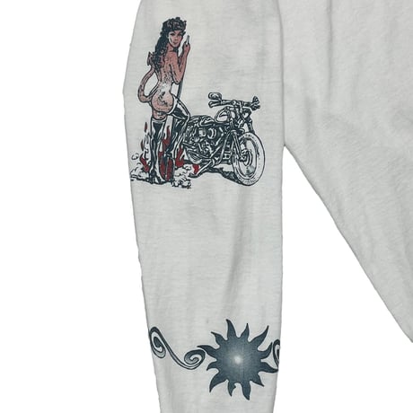 DENNIS RODMAN TATTOO LS WHITE XL 9223