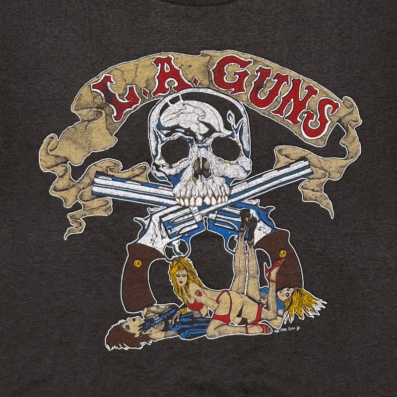 L.A. GUNS SES BOOZE &TATTOOS SPRING FORD XL 358