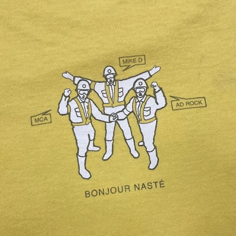 BEASTIE BOYS HELLO NASTY WORLD TOUR 1998 YELLOW ANVIL XL 1527