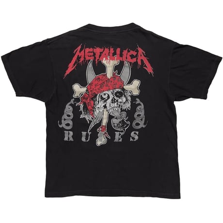 METALLICA WORLD TOUR 1992 RULES BOOTLEG FITS LARGE 1982