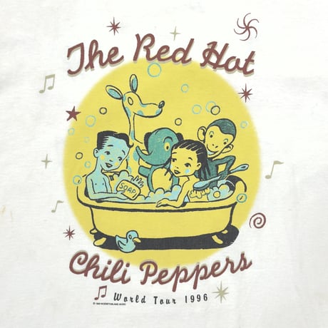 RED HOT CHILI PEPPERS ONE HOT MINUTE WORLD TOUR 1996 NATURAL GIANT XL 9411