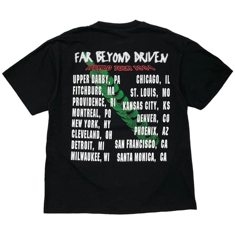 PANTERA FAR BEYOND DRIVEN WORLD TOUR 1994 HANES LARGE 7370