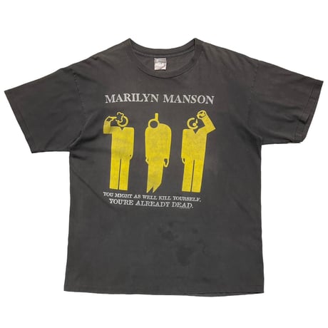 MARILYN MANSON 1996 SUICIDE YOU MIGHT AS WELL KILL YOURSELF YOU'RE ALREADY DEAD WINTERLAND XL 0392