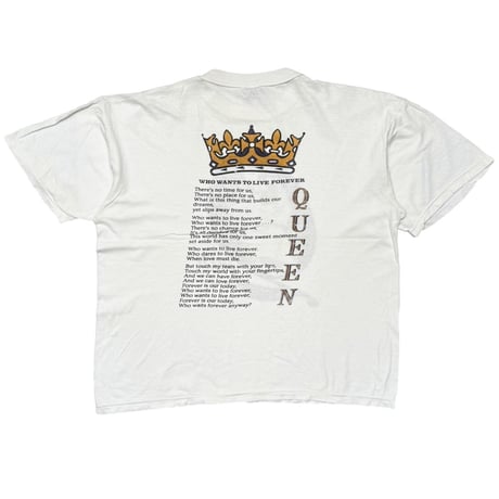 QUEEN WHO WANTS TO LIVE FOREVER XL 2486