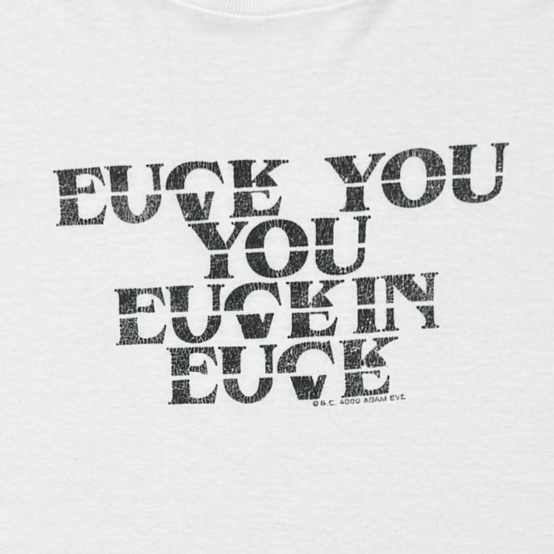 greatLAnd ORIGINAL fuck love shirt / new vintag