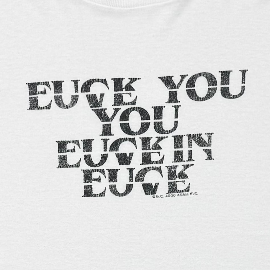 greatLAnd ORIGINAL fuck love shirt / new vintag