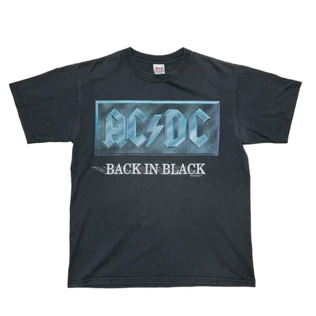 AC/DC BACK IN BLACK 1996 Y2K ANVIL MEDIUM 7909