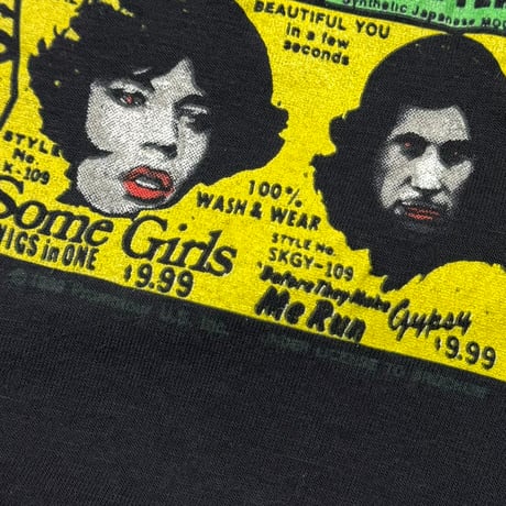 THE ROLLING STONES SOME GIRLS THE NORTH AMERICAN TOUR 1989 BROCKUM LARGE 3247