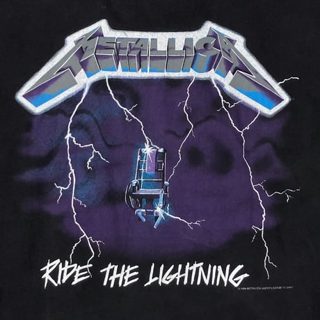 METALLICA RIDE THE LIGHTNING FITS XL 1812
