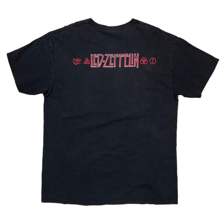 LED ZEPPELIN SWAN SONG RECORDS LOGO HANES XL 2506