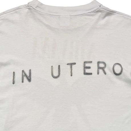 NIRVANA IN UTERO BRIGHT GREEN XL 0258