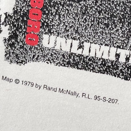 Marlboro 1995 MAP POCKET TEE WHITE ONE SIZE 1