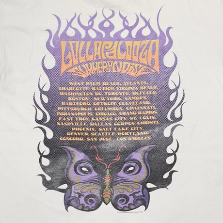 LOLLAPALOOZA 1997 SUMMER OF NOISE SIGHT SOUND WHITE GIANT LARGE 6041