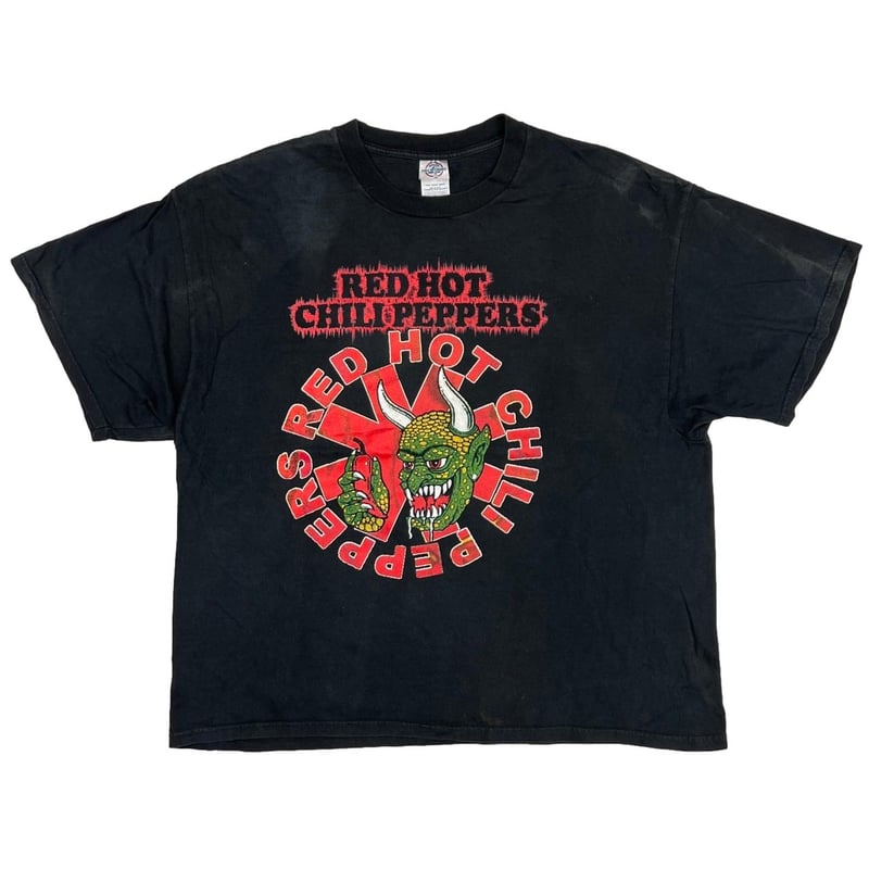 RED HOT CHILI PEPPERS Tシャツ 2007　L 2007 Red Hot Chili Peppers Classic Logo Band Printed T-Shirt