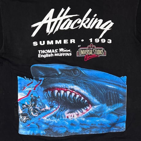 JAWS ATTACKING SUMMER 1993 UNIVERSAL STUDIOS FLORIDA OSFA FITS XL 7044