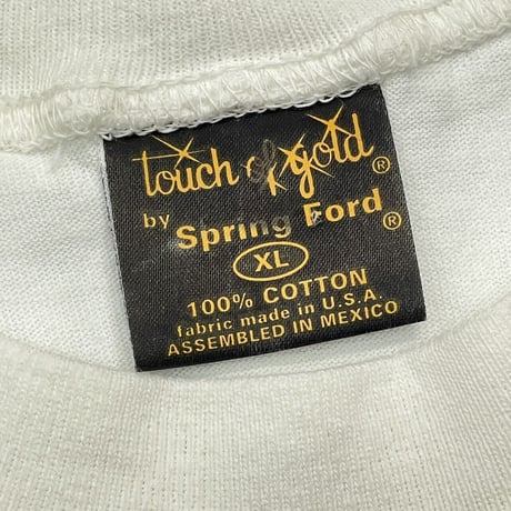 KURT COBAIN MEMORIAL TEE WHITE TOUCH OF GOLD TAG XL 2752
