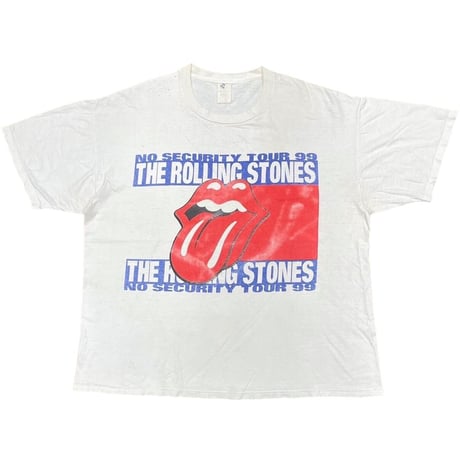 ROLLING STONES NO SECURITY TOUR 1999 WHITE FITS XL 2063
