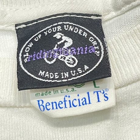 OLD&VINTAGE RIDINGMANIA PATAGONIA PARODY WHITE LARGE 1911